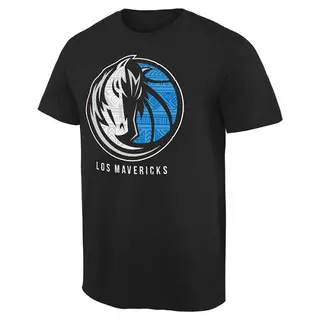 Men's Dallas Mavericks Black Noches Enebea T-Shirt -