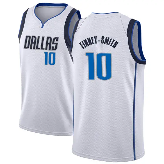 Men's Dorian Finney-Smith Dallas Mavericks Nike Swingman White Jersey - Association Edition