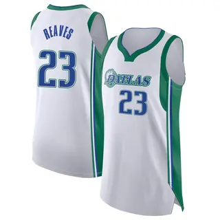 Men's Josh Reaves Dallas Mavericks Nike Authentic White 2021/22 City Edition Jersey