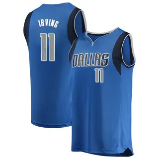 Men's Kyrie Irving Dallas Mavericks Fanatics Branded Fast Break Blue Jersey - Icon Edition
