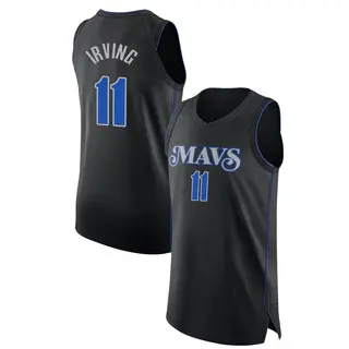 Men's Kyrie Irving Dallas Mavericks Nike Authentic Black 2023/24 City Edition Jersey
