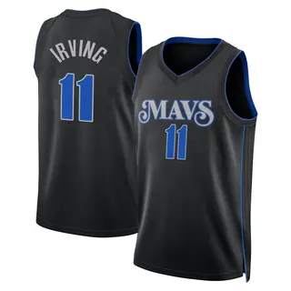Men's Kyrie Irving Dallas Mavericks Nike Swingman Black 2023/24 City Edition Jersey