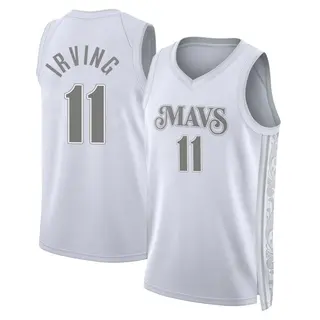 Men's Kyrie Irving Dallas Mavericks Nike Swingman White 2024/25 City Edition Jersey