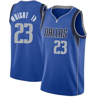 Men's McKinley Wright IV Dallas Mavericks Nike Swingman Royal Jersey - Icon Edition