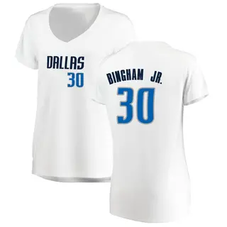 Women's Marcus Bingham Jr. Dallas Mavericks Fanatics Branded Fast Break White Jersey - Association Edition