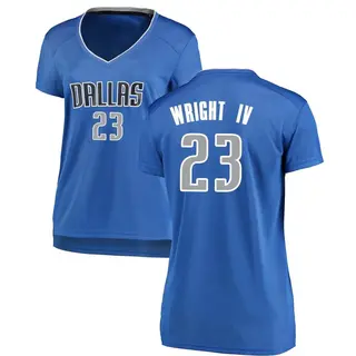 Women's McKinley Wright IV Dallas Mavericks Fanatics Branded Fast Break Royal Jersey - Icon Edition