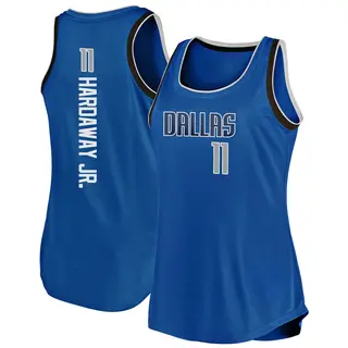 Women's Tim Hardaway Jr. Dallas Mavericks Fanatics Branded Fast Break Blue Movement Tank Jersey - Icon Edition