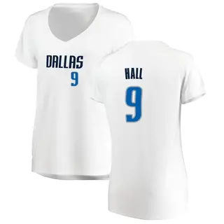 Women's Tyler Hall Dallas Mavericks Fanatics Branded Fast Break White Jersey - Association Edition
