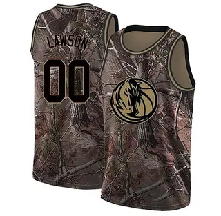 Youth A.J. Lawson Dallas Mavericks Nike Swingman Camo Realtree Collection Jersey