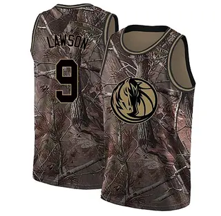 Youth A.J. Lawson Dallas Mavericks Nike Swingman Camo Realtree Collection Jersey