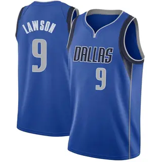 Youth A.J. Lawson Dallas Mavericks Nike Swingman Royal Jersey - Icon Edition