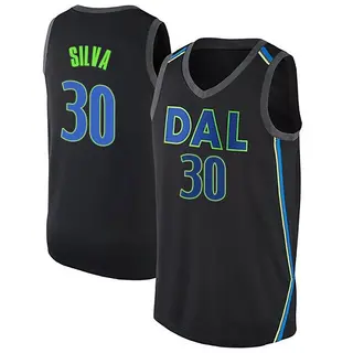 Youth Chris Silva Dallas Mavericks Nike Swingman Black Jersey - City Edition