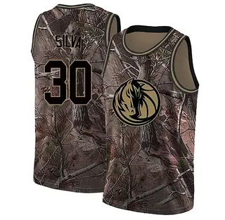 Youth Chris Silva Dallas Mavericks Nike Swingman Camo Realtree Collection Jersey