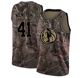 Youth Dirk Nowitzki Dallas Mavericks Nike Swingman Camo Realtree Collection Jersey