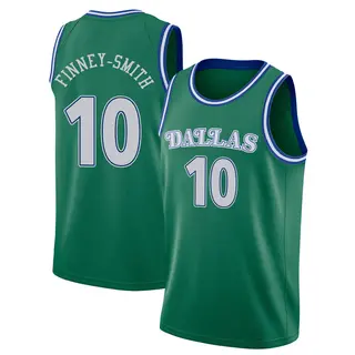 Youth Dorian Finney-Smith Dallas Mavericks Nike Swingman Green 2020/21 Hardwood Classics Jersey