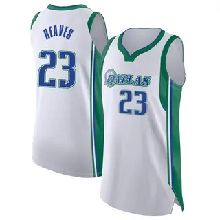 Youth Josh Reaves Dallas Mavericks Nike Authentic White 2021/22 City Edition Jersey