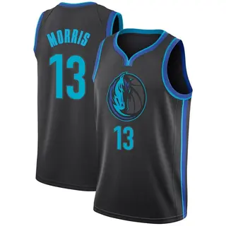 Youth Markieff Morris Dallas Mavericks Nike Swingman Anthracite 2018/19 Jersey - City Edition