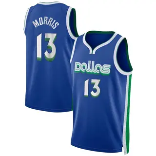 Youth Markieff Morris Dallas Mavericks Nike Swingman Blue 2022/23 City Edition Jersey