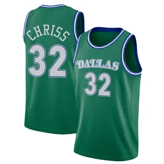 Youth Marquese Chriss Dallas Mavericks Nike Swingman Green 2020/21 Hardwood Classics Jersey