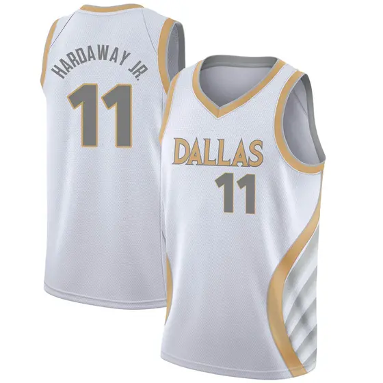 Youth Tim Hardaway Jr. Dallas Mavericks Nike Swingman White 2020/21 Jersey - City Edition